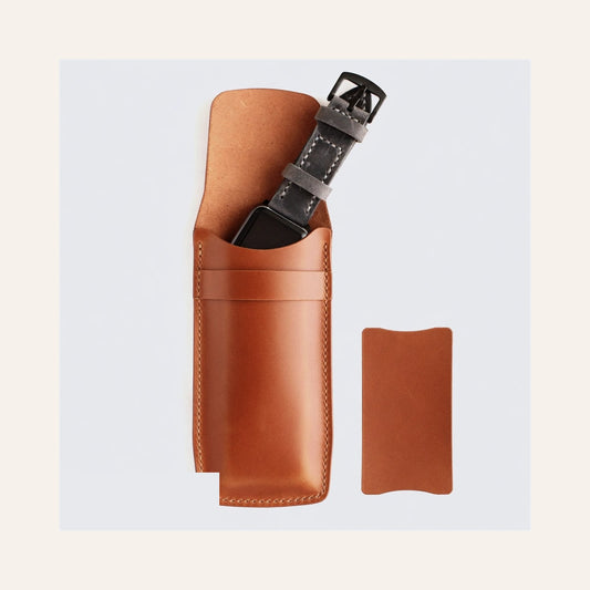 Koruyucu Deri Saat Kılıfı